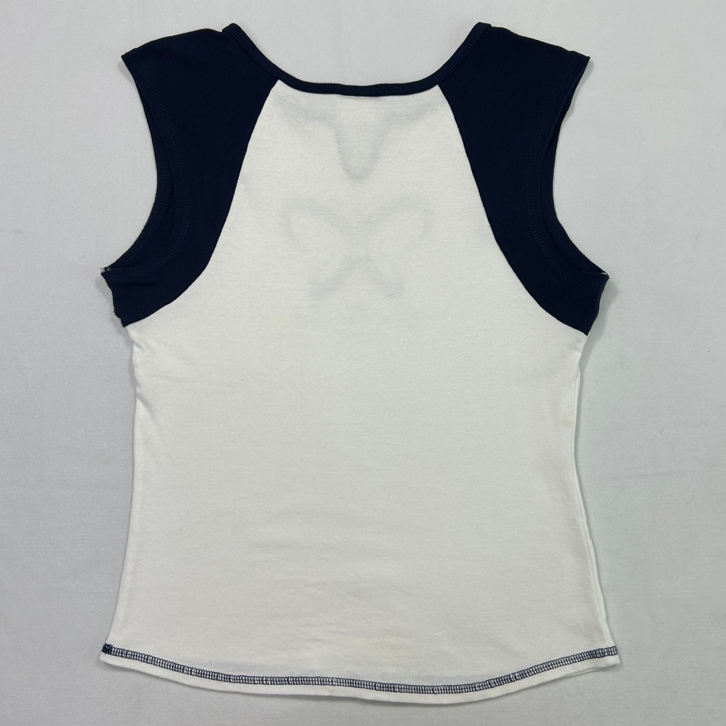 Vintage Two-Tone Butterfly Tank - Size L