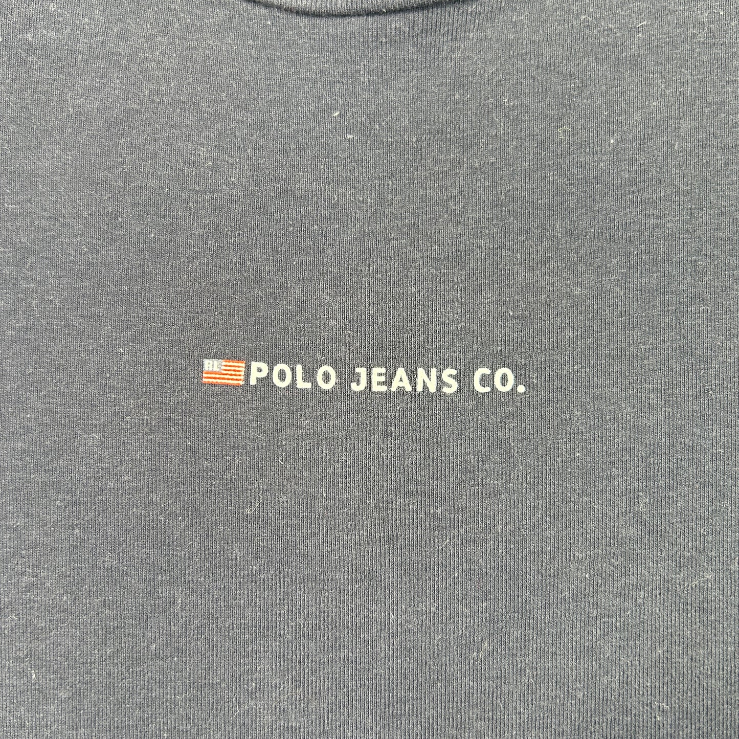 Vintage Polo Jeans Flag Baby Tee - Size S