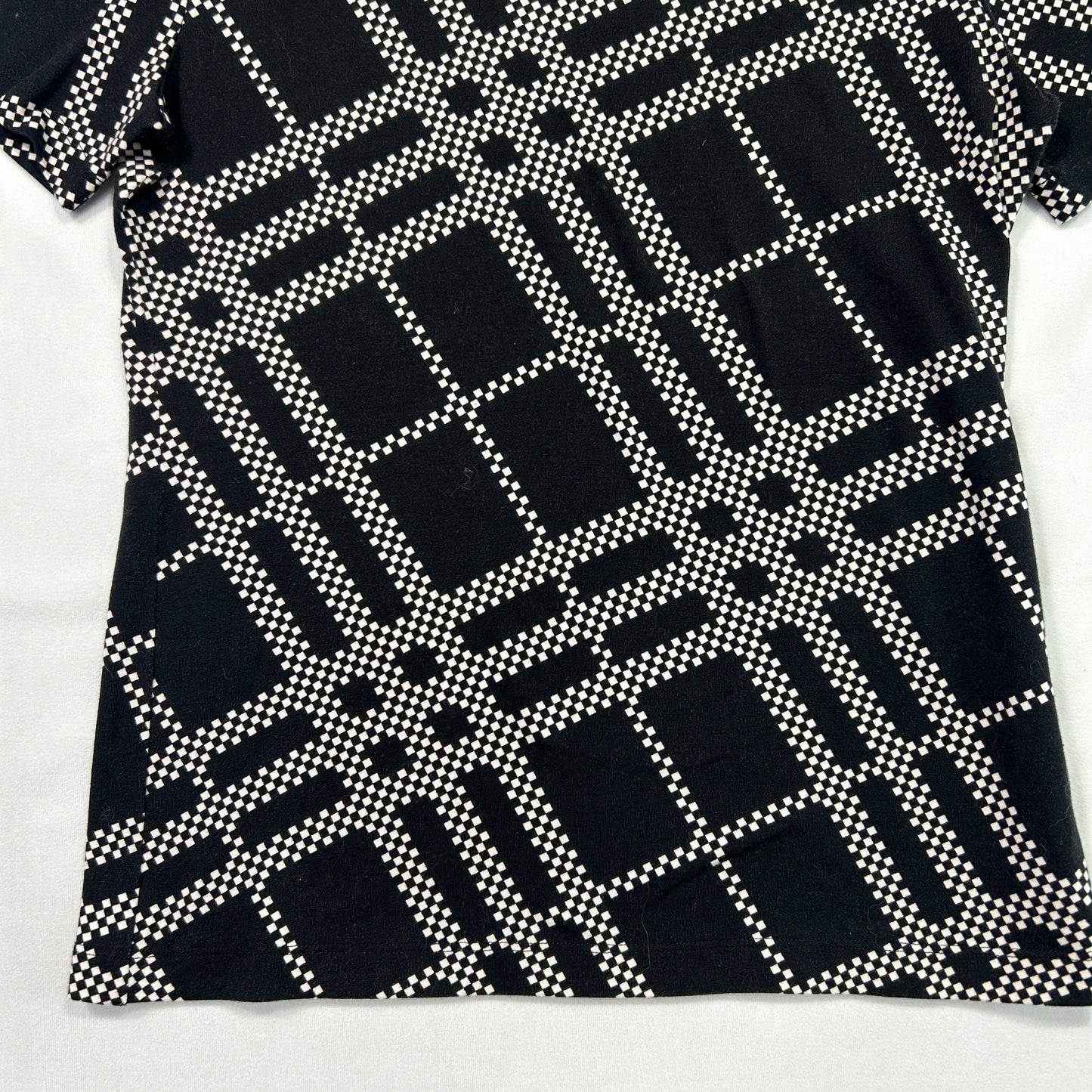 Vintage Nova Pattern Burberry Baby Tee - Size M