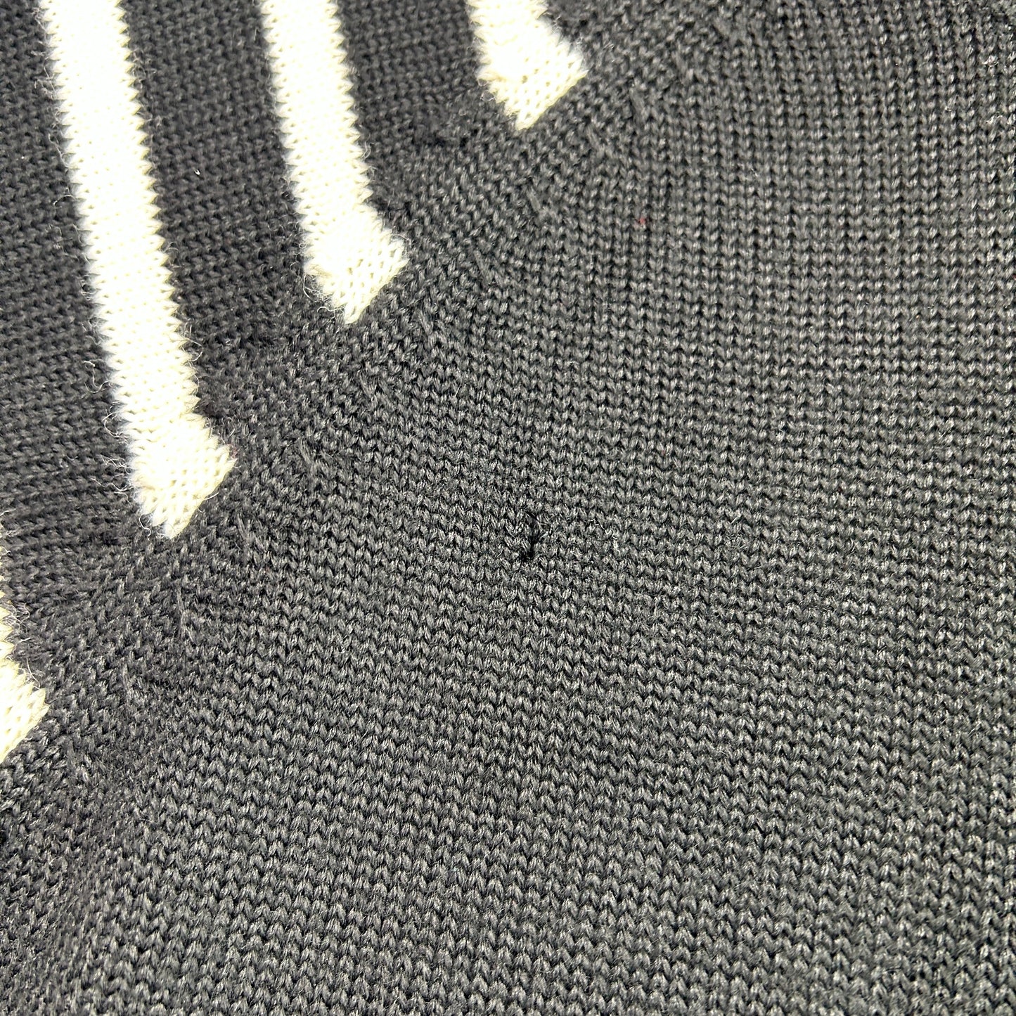 Vintage Playboy Striped Double Zip Jacket - Size M/L