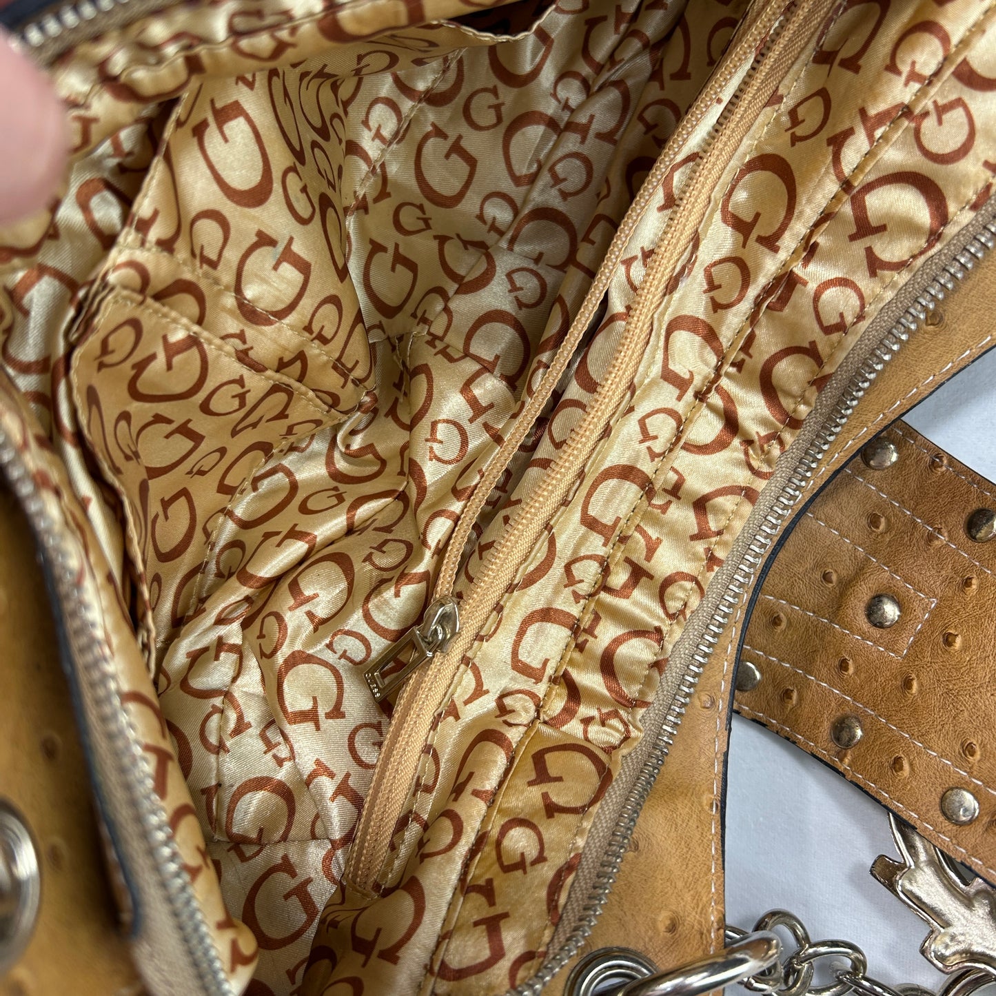 RARE Vintage Guess Animal Print Shoulder Bag