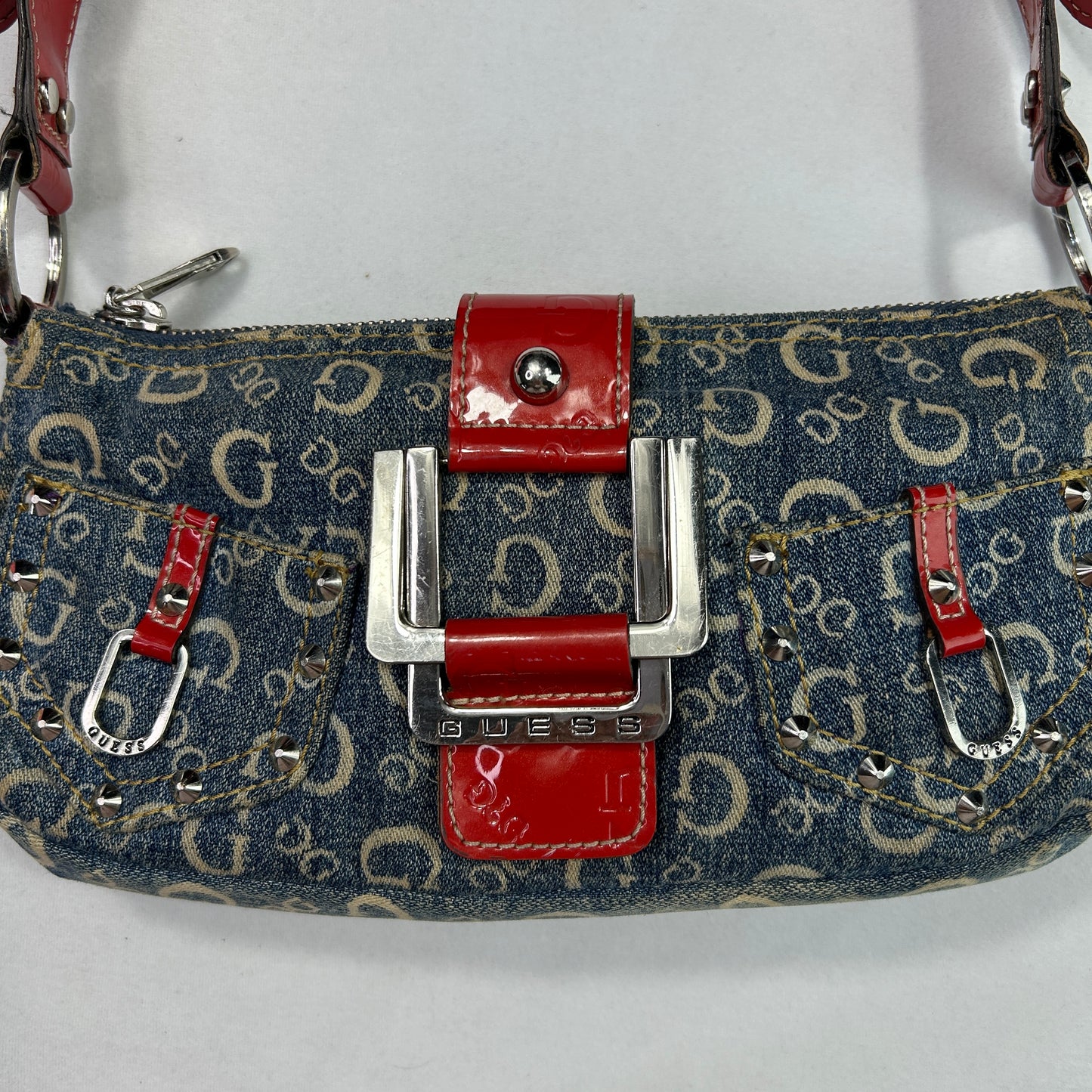 RARE Vintage Guess Denim Shoulder Bag