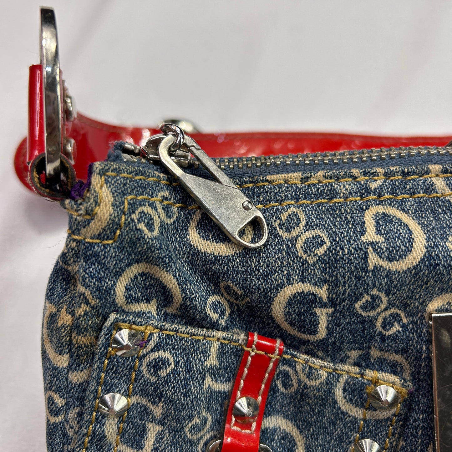 RARE Vintage Guess Denim Shoulder Bag