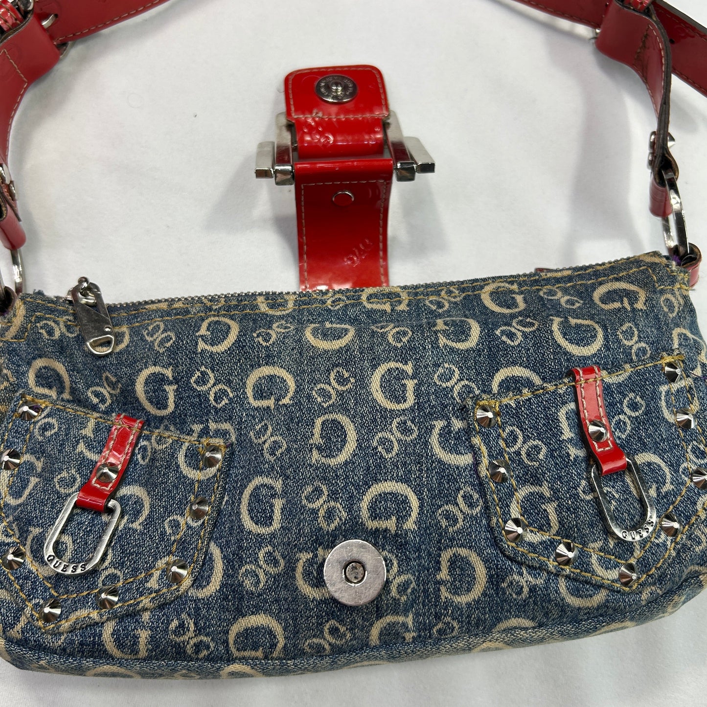 RARE Vintage Guess Denim Shoulder Bag