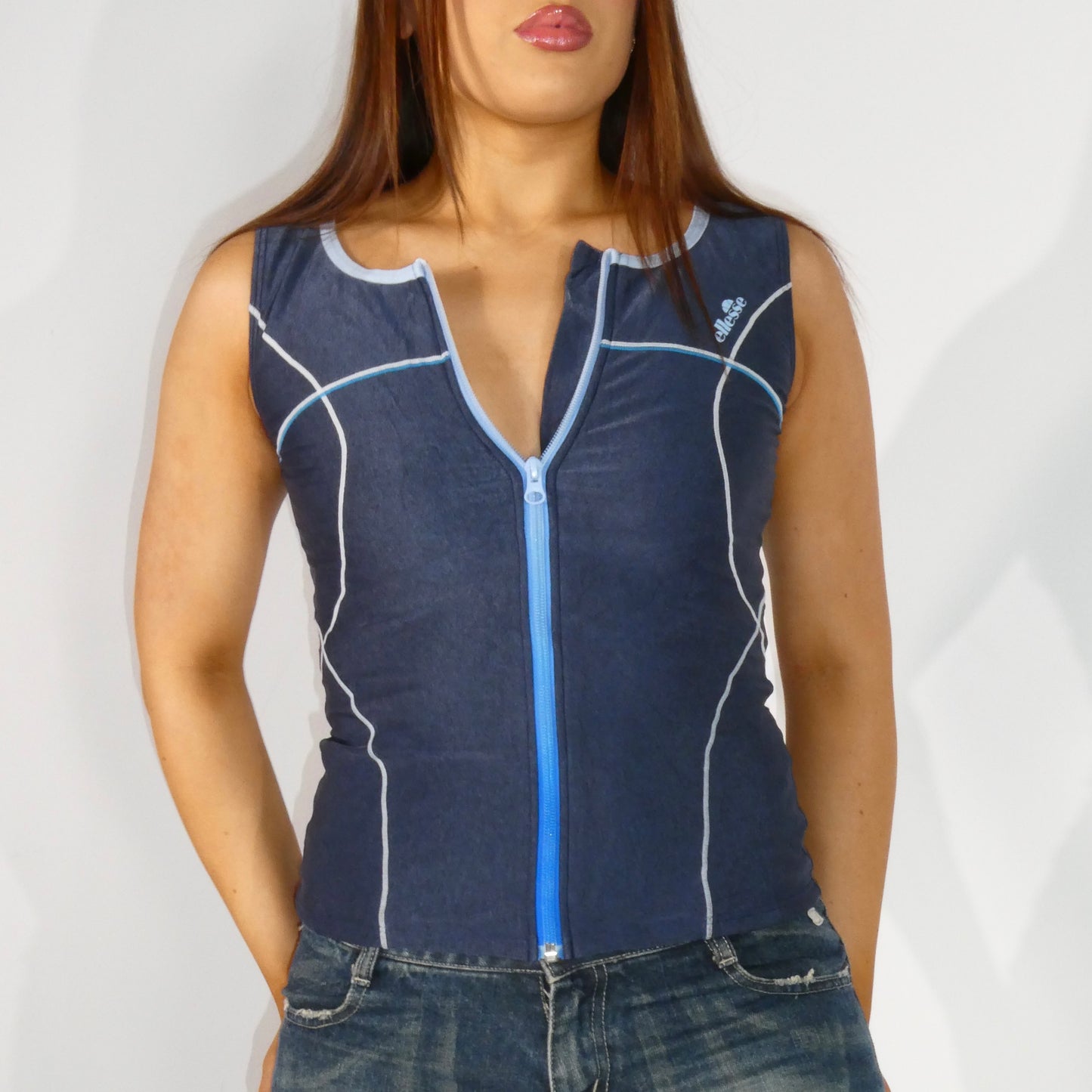 Blue Ellesse Sports Tank - Size M