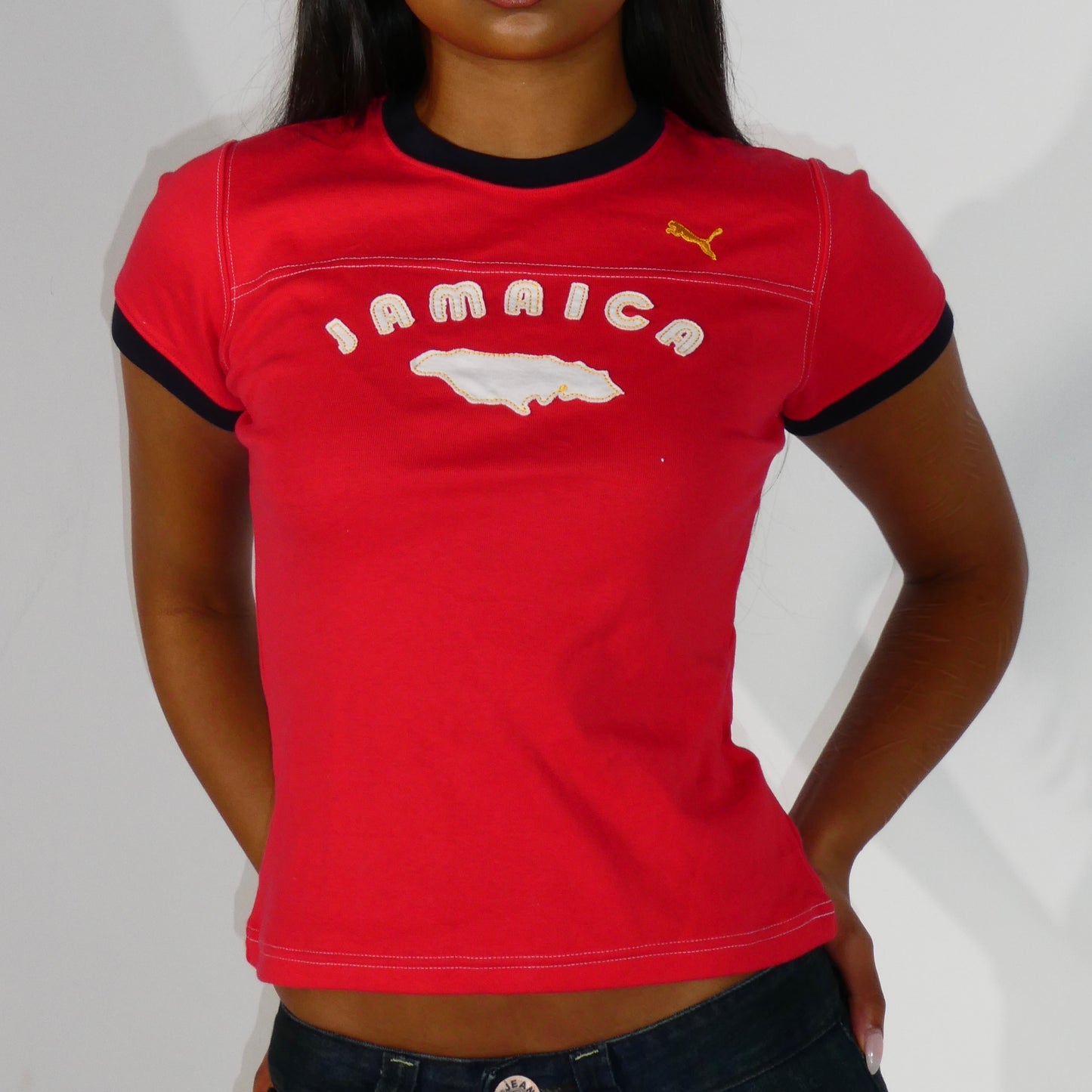 Red Puma Jamaica Babytee - Size S