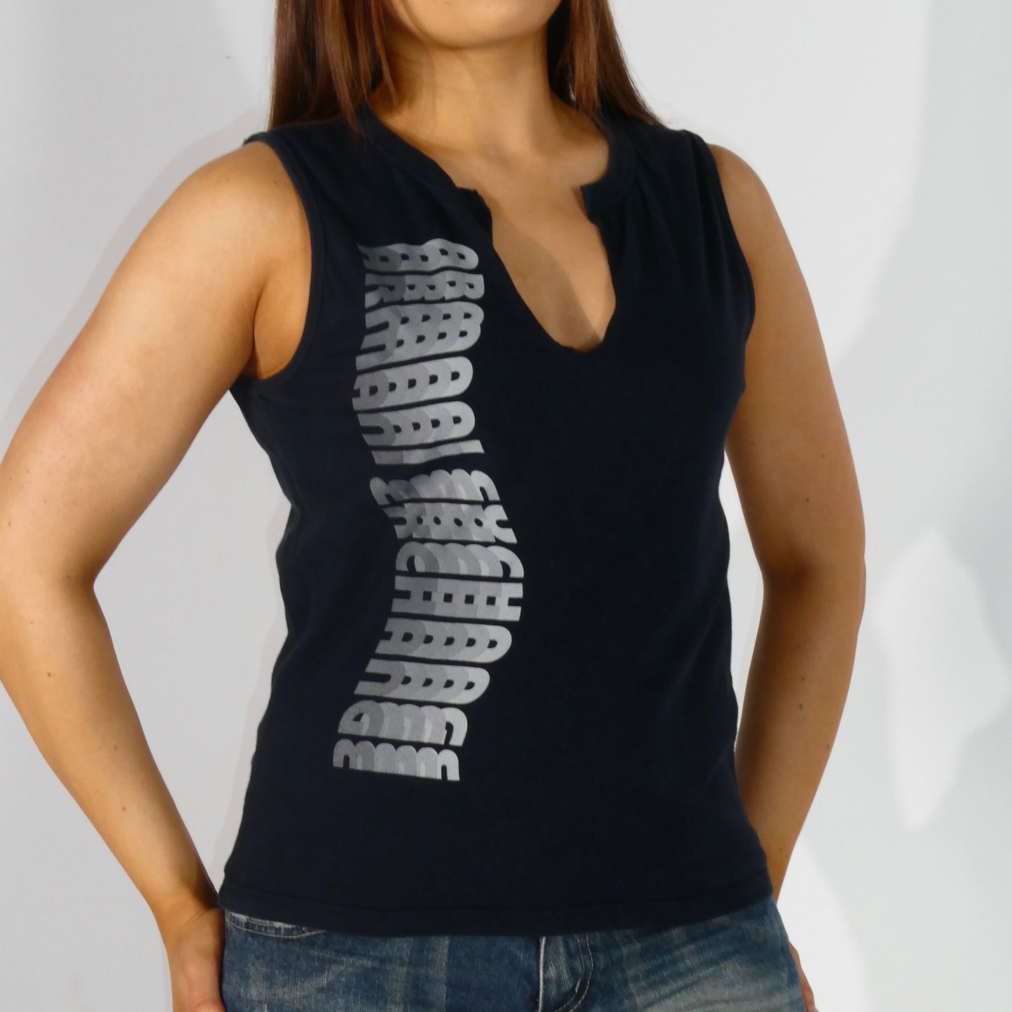 Black Armani Exchange Tank Top - Size L