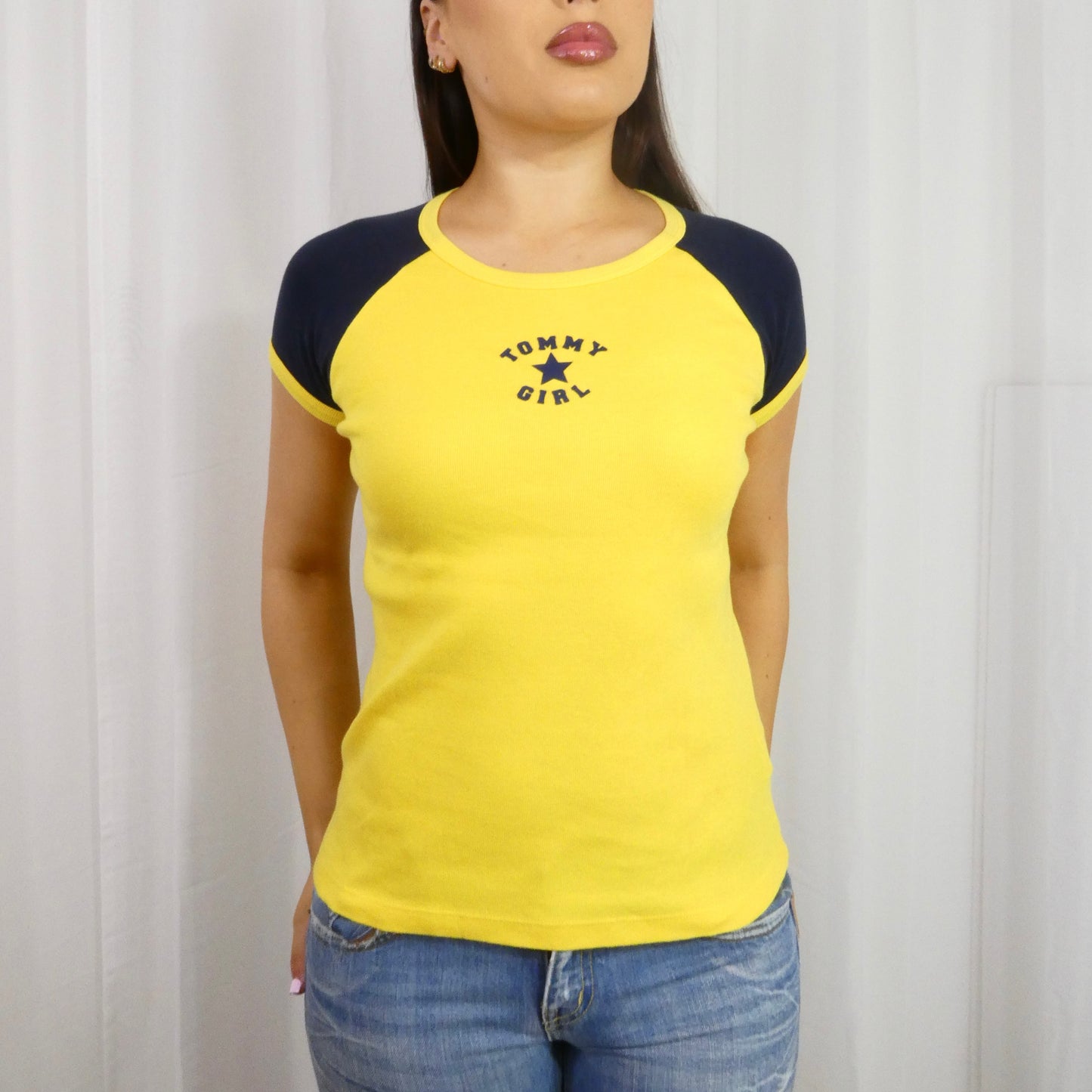 Vintage Two Tone Tommy Jeans Star Baby - Size M/L