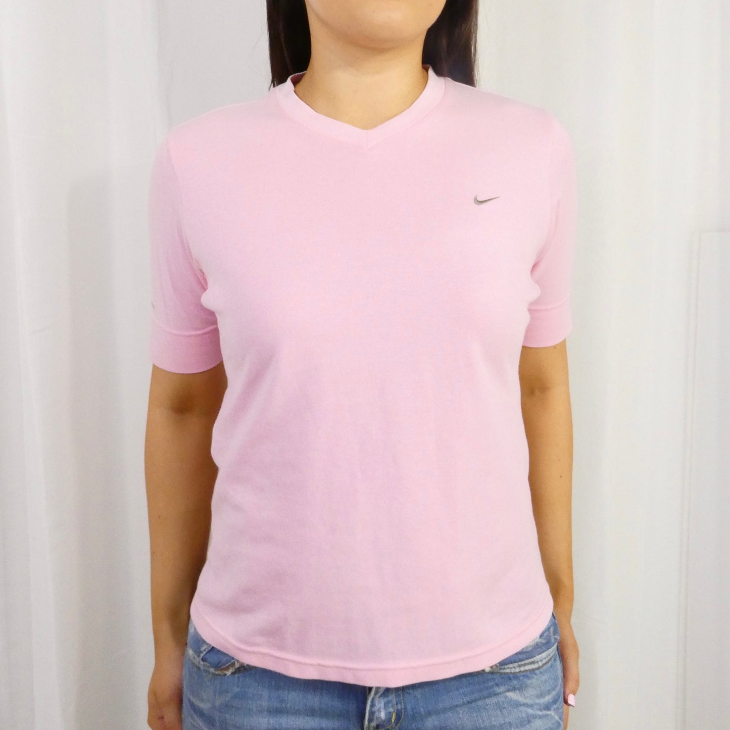 Pink Back Pocket Nike Babytee - Size M