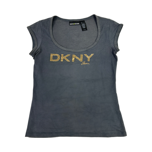 Grey DKNY Top - Size S/M