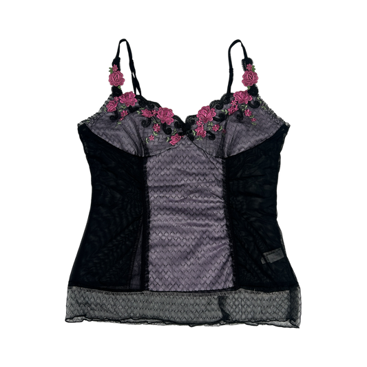 Floral Lace Camisole - Size S