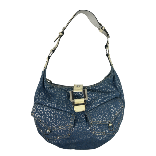 Vintage Guess Denim Slouchy Shoulder Bag