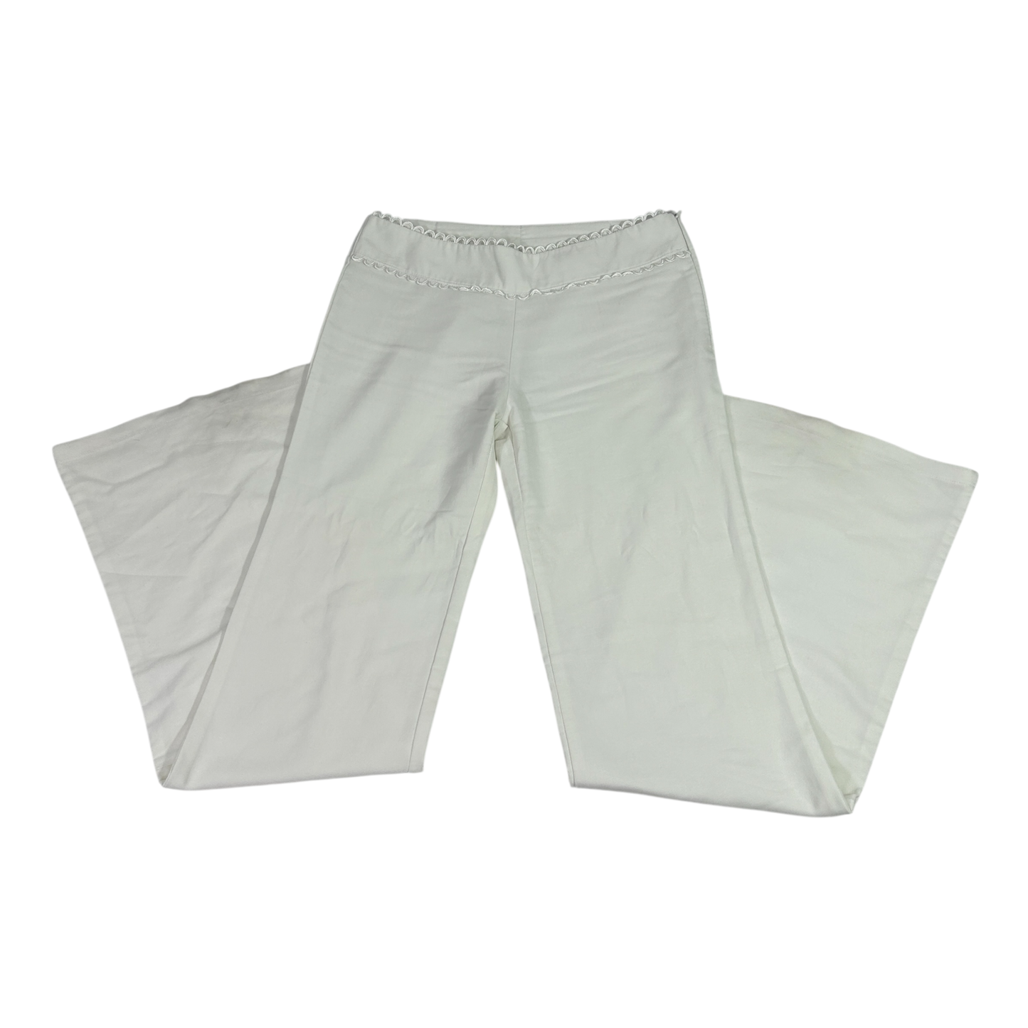 White Flared Trouser pants - Size S/M