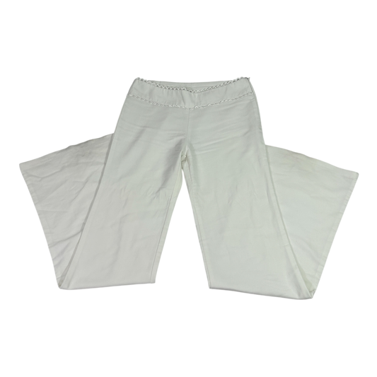 White Flared Trouser pants - Size S/M