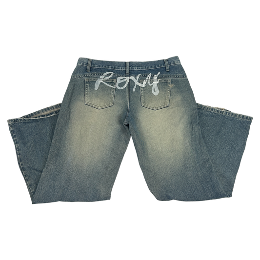 Vintage Roxy Low Rise Jeans - Size XL