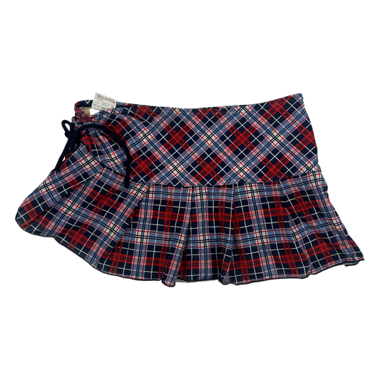 Tartan Plaid Skirt - Size S/M