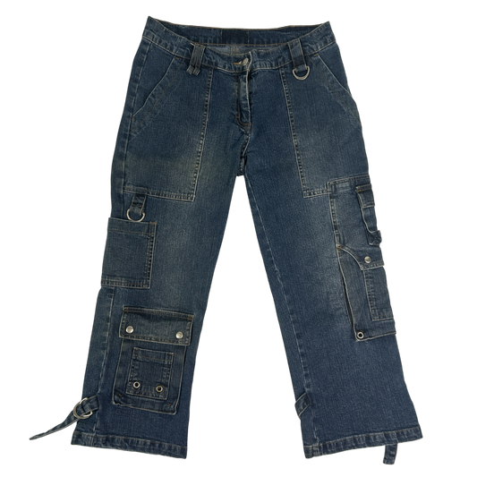 Vintage Long Line Capri Pants - Size S/M