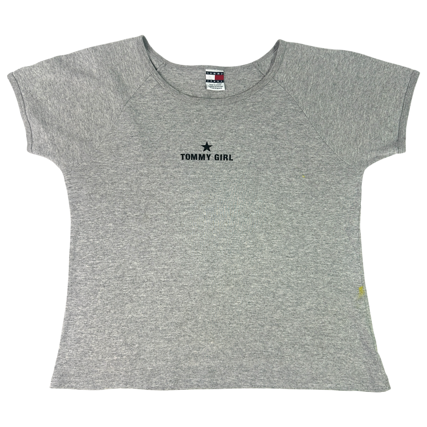 Vintage Grey Tommy Girl Babytee - Size S/M/L