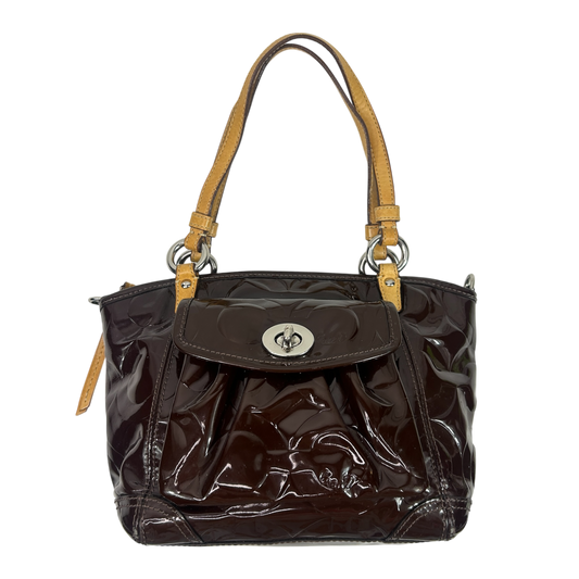 Vintage Brown Coach Shoulder/Body Cross tote Bag