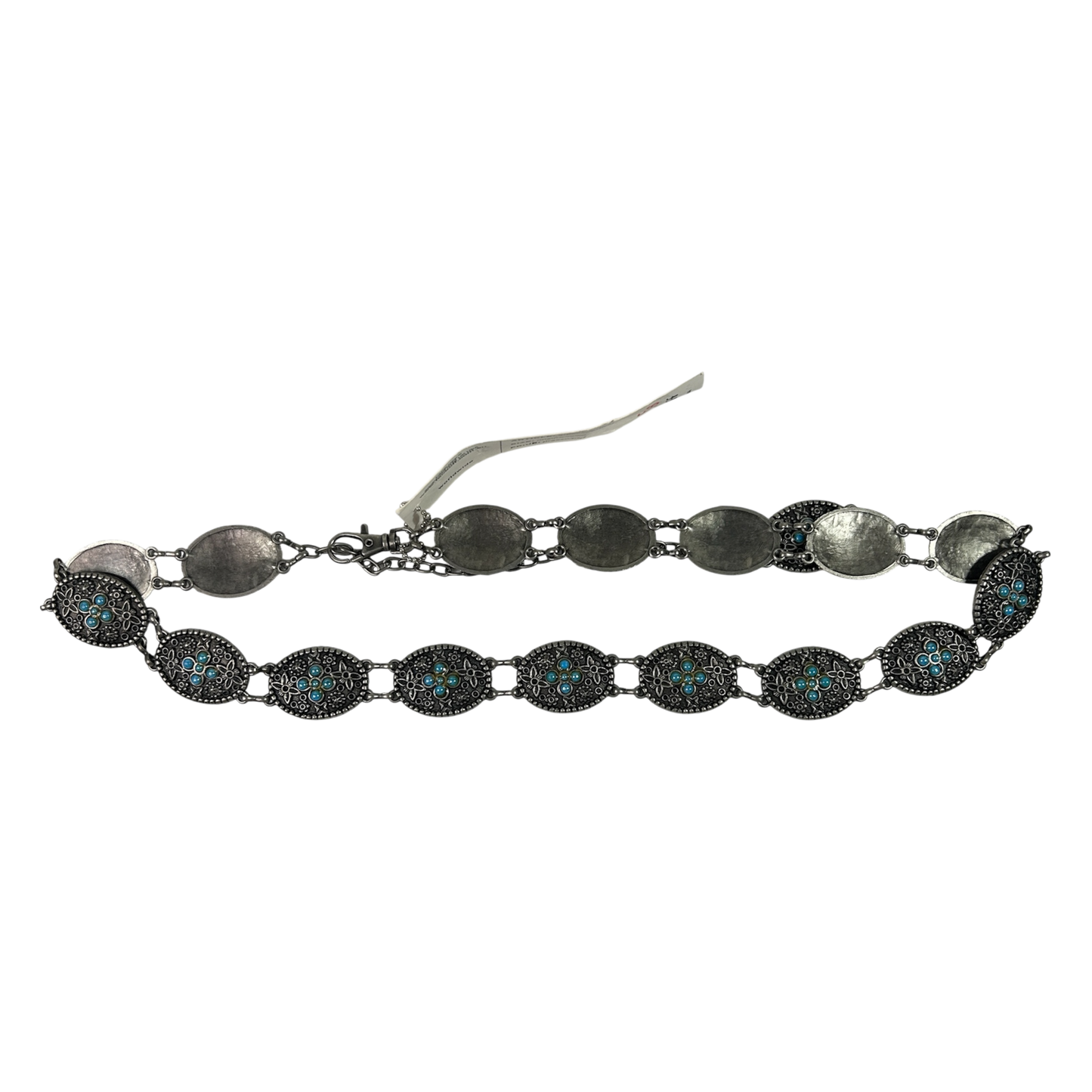 Deadstock Chunky Floral Chain Belt