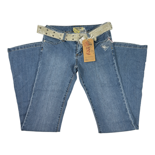 Deadstock Face Off Flared Jeans - Size XS/S