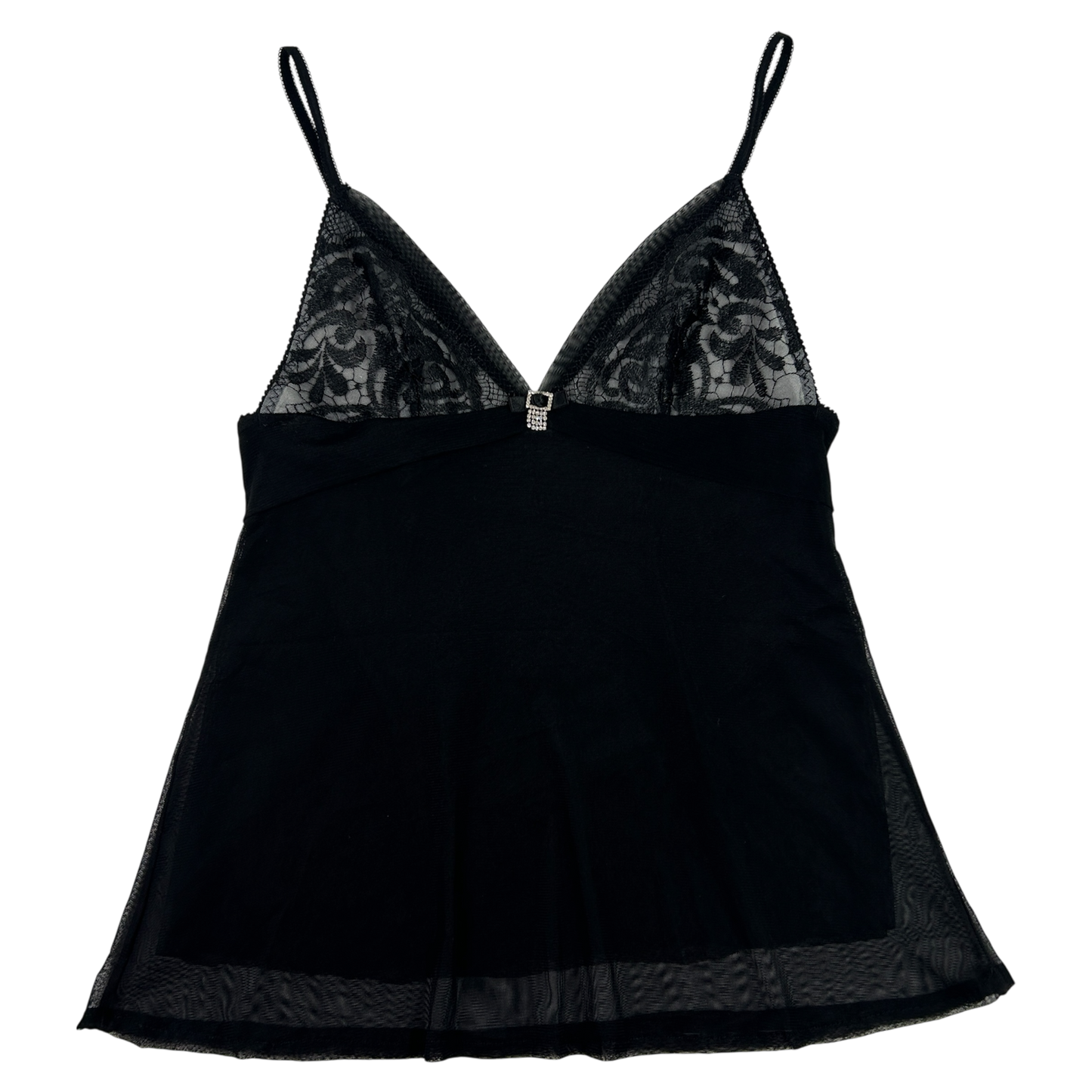 Black Lace Camisole - Size S