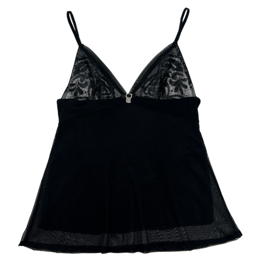 Black Lace Camisole - Size S
