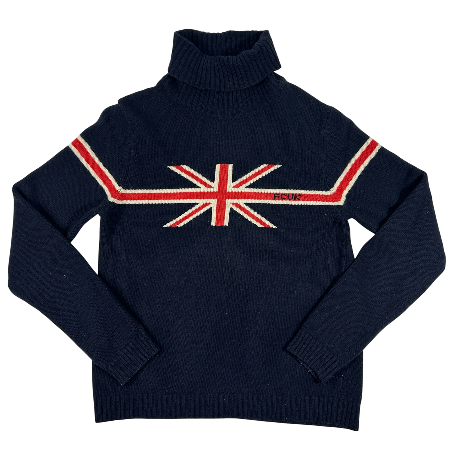 FCUK Union Jack Flag Sweater - Size S/M