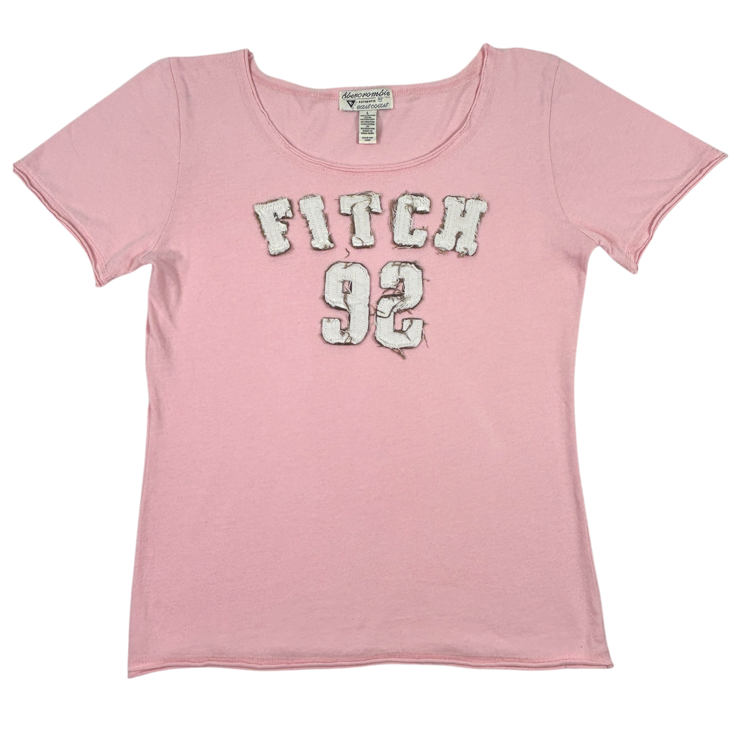 Pink Abercrombie Babytee - Size M