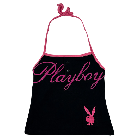 Playboy Halter Neck Top - Size S/M