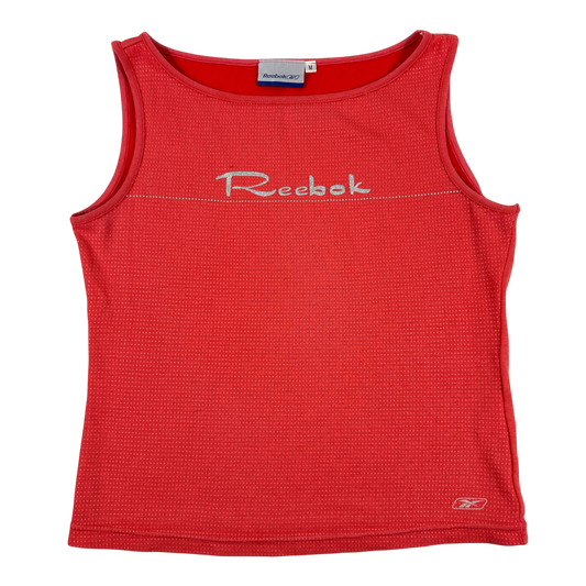 Coral Reebok Tank Top - Size M