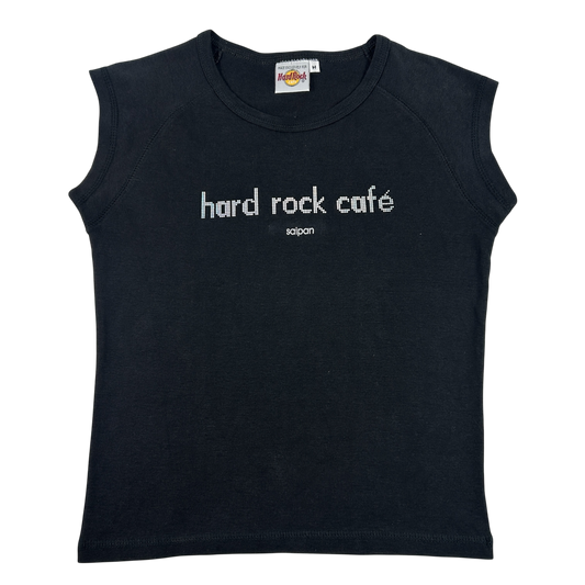 Black Hard Rock Babytee - Size M