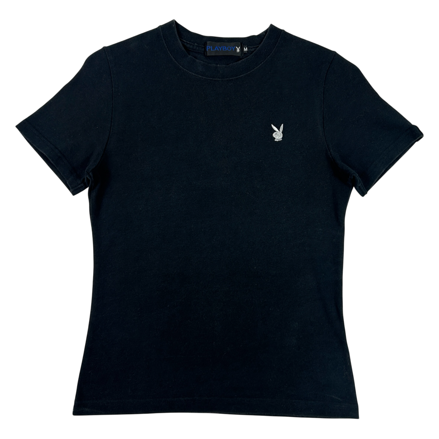 Black Playboy Babytee - Size XS/S