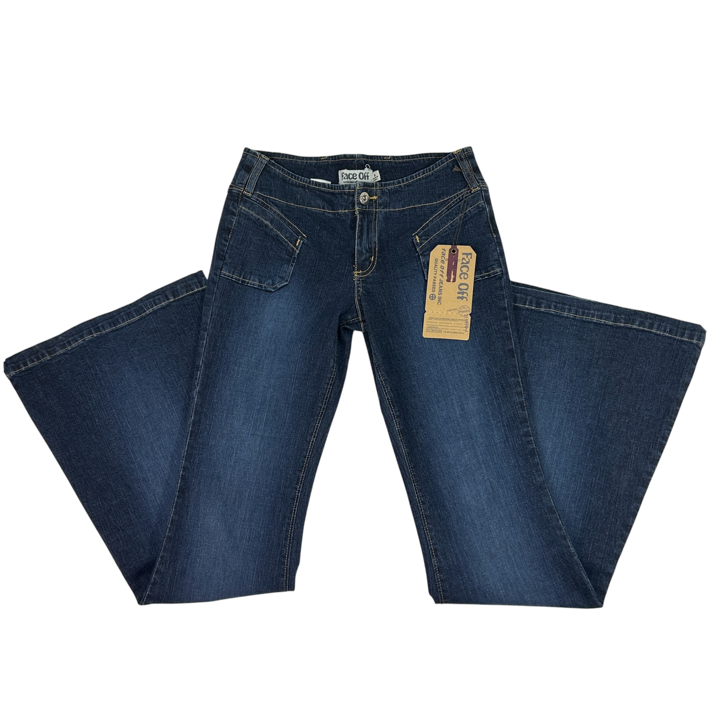 Deadstock Faceoff Flared Jeans - Size S