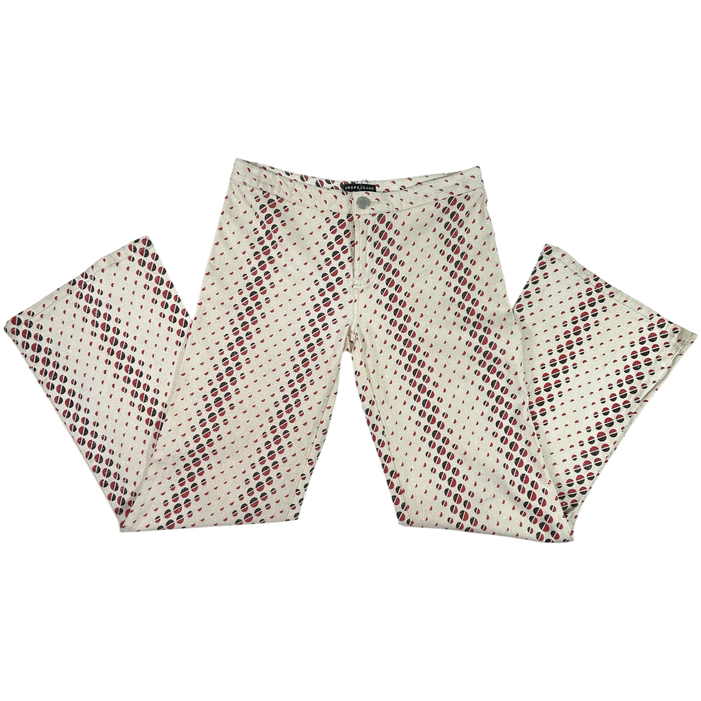 Vintage Polka Dot Straight Legged Trousers - Size XS/S