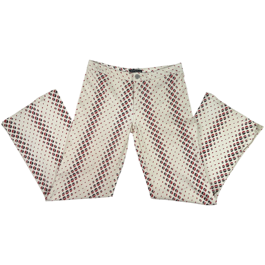 Vintage Polka Dot Straight Legged Trousers - Size XS/S