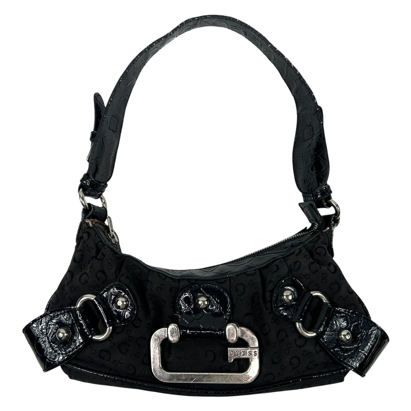 Vintage Baguette Guess Shoulder Bag