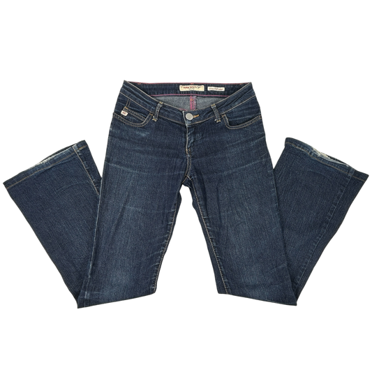 Miss Sixty Dark Denim Straight Legged Jeans - Size S