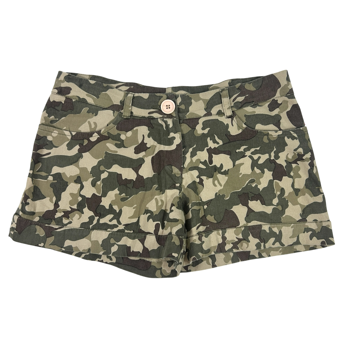 Vintage low rise  Camo Cargo Shorts - Size S
