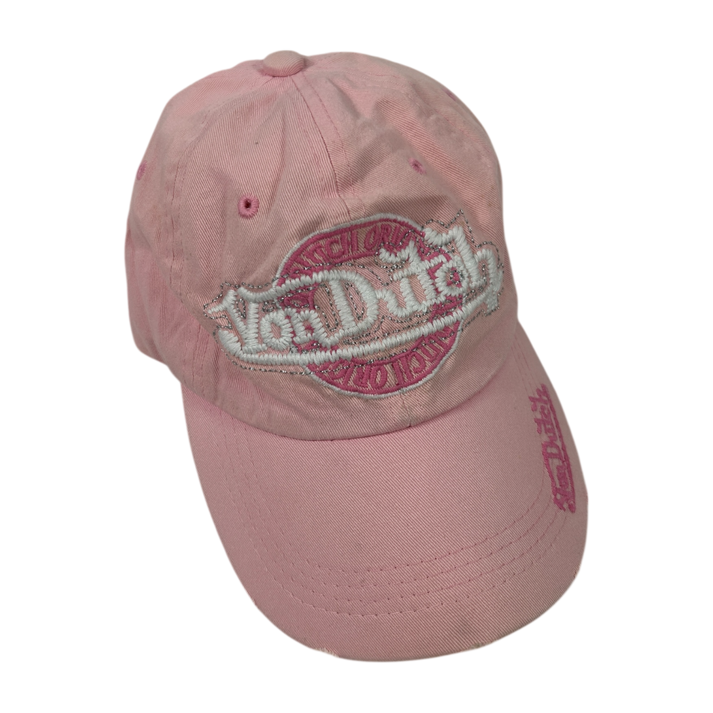 Vintage Baby Pink VonDutch Hat