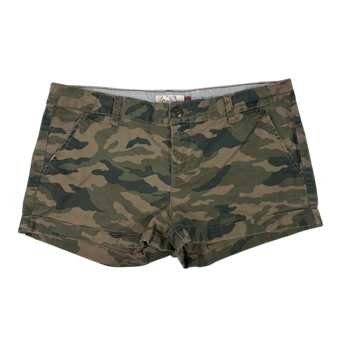 Green Camo Shorts - Size M