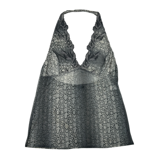 Bodyguard Animal Print Halter Neck Camisole - Size S/M