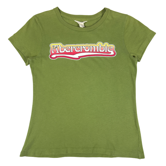 Green Abercrombie Babytee - Size XS/S