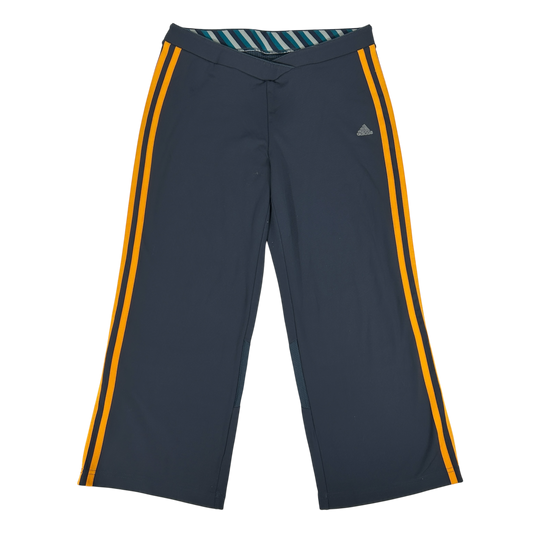 Adidas Orange Striped 3/4 Pants - Size M