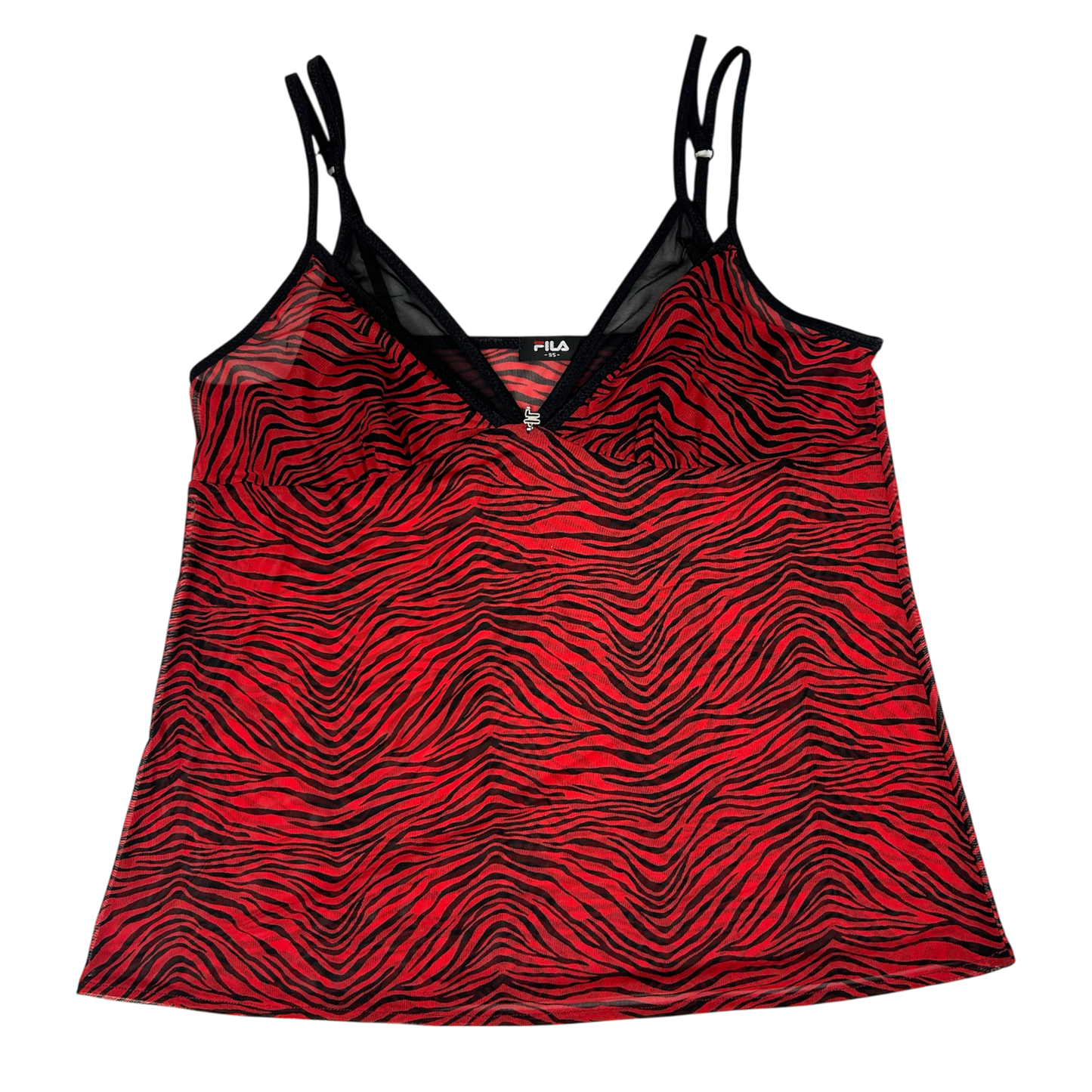 Fila Red Animal Print Camisole - Size M/L
