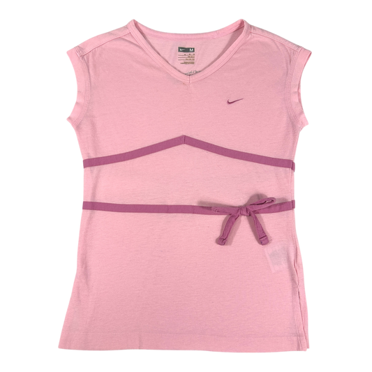 Pink Nike Bow Top - Size S