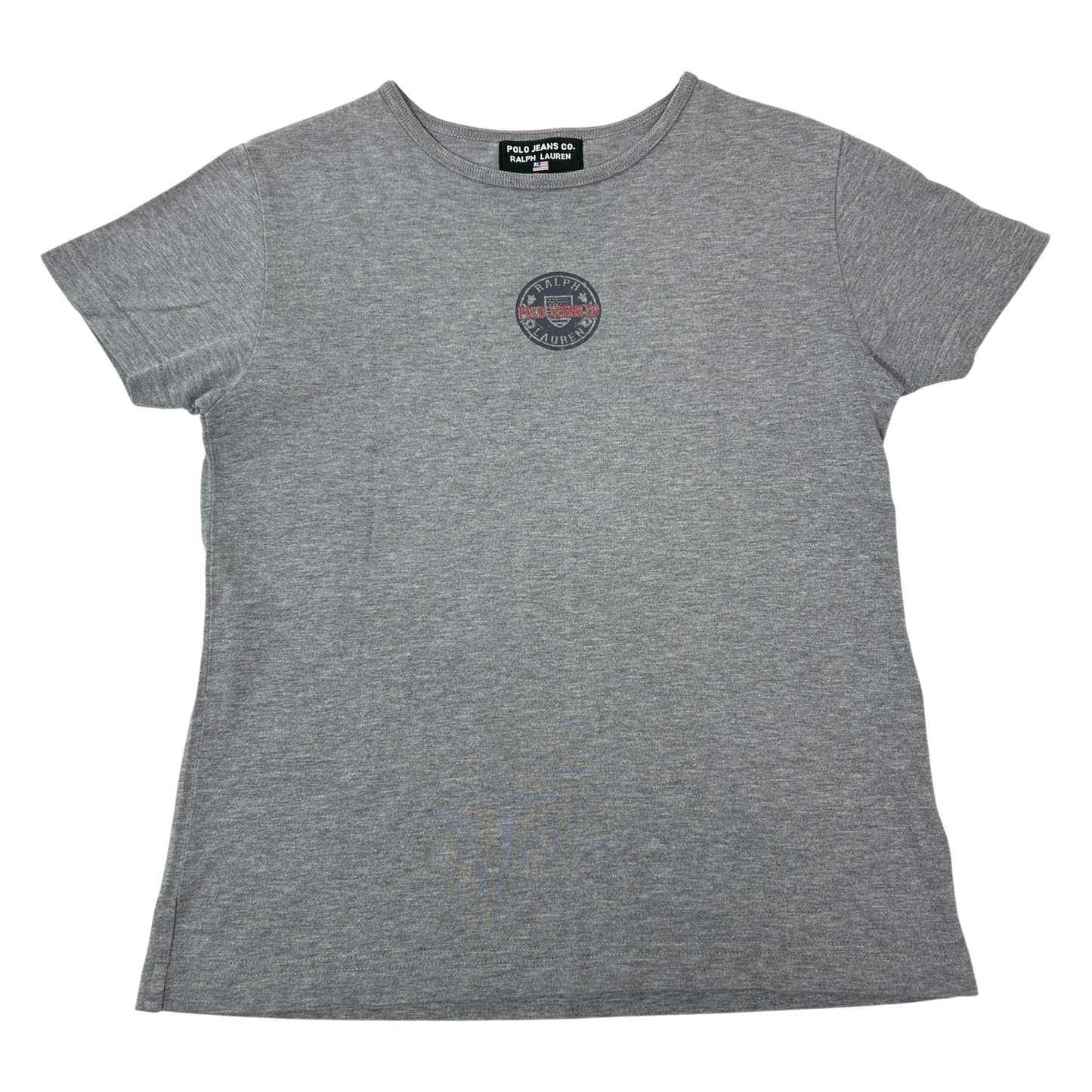 Grey Polo Jeans Babytee - Size S