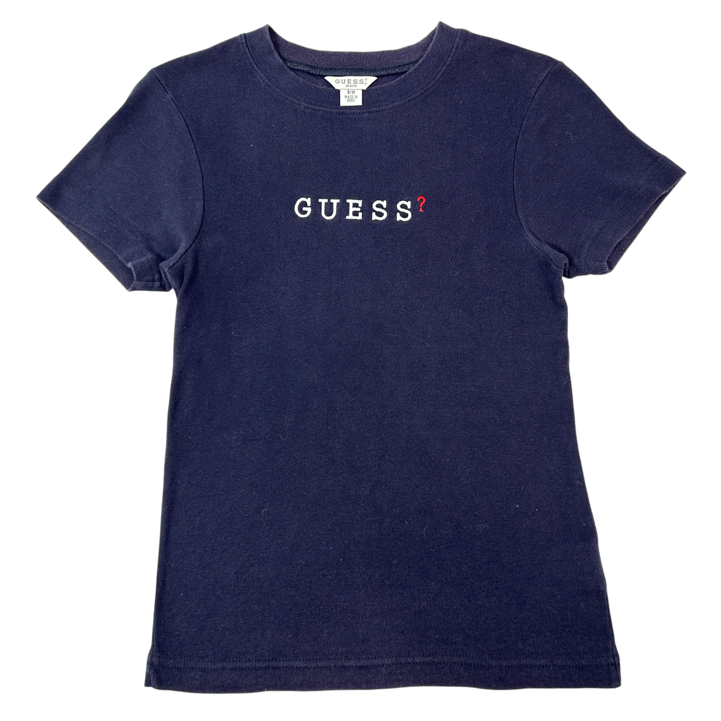 Guess Navy Blue Babytee - Size S/M