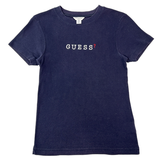 Guess Navy Blue Babytee - Size S/M