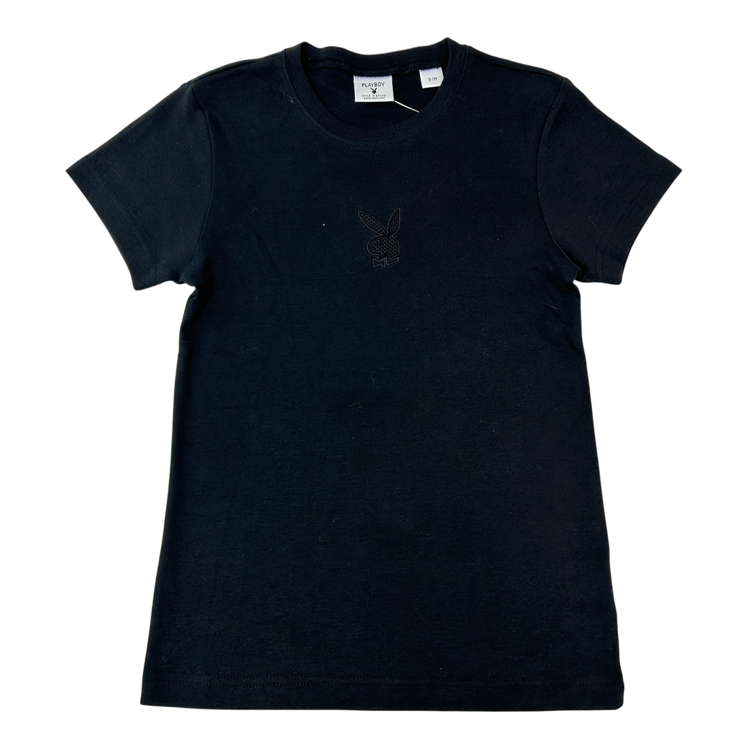 Deadstock Mesh Black Playboy Babytee - Size S